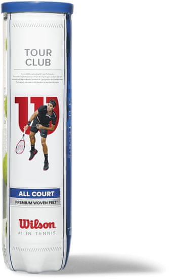 Wilson teniška žogica Tour Club, 4 kosi