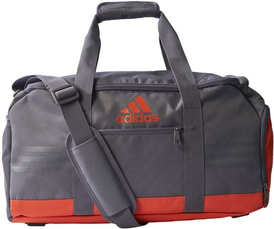 Adidas športna torba 3S Per Tb S, sivo/oranzna