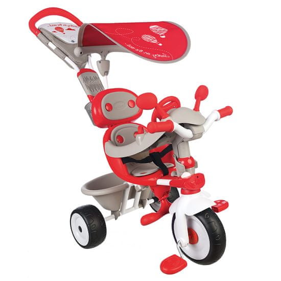 Smoby tricikel Baby Driver Comfort, s strešico