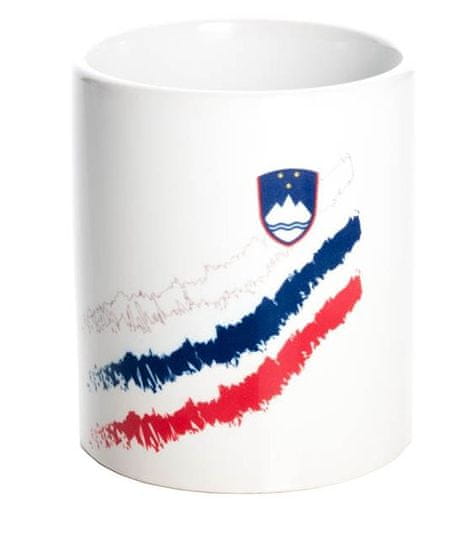Slovenija skodelica z zastavo (04684)