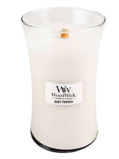 Woodwick sveča Large Baby Powder 93099