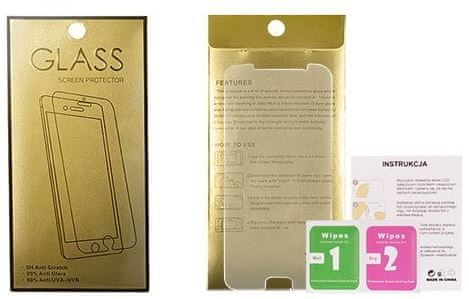 Gold Glass zaščitno steklo za iPhone 5/5s/SE
