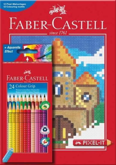 Faber Castell GRIP barvice Grip 24/1 + pobarvanka
