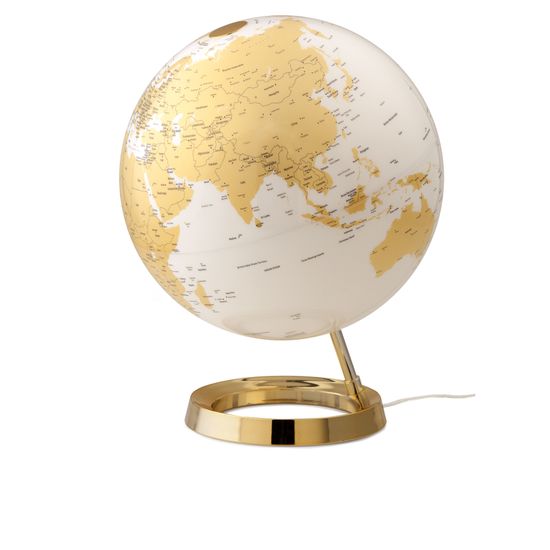 Tecnodidattica globus LC FI-30, Bright Gold, angleški