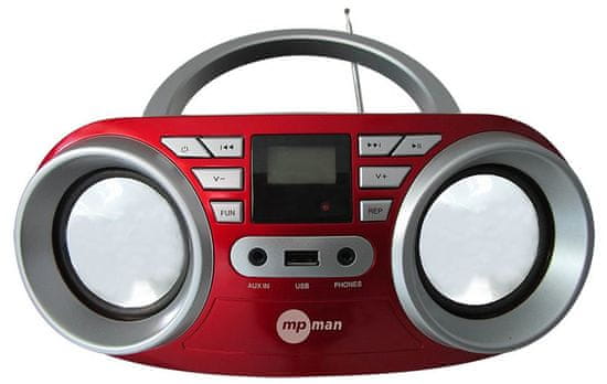MP Man BoomBox64 USB radio s CD predvajalnikom