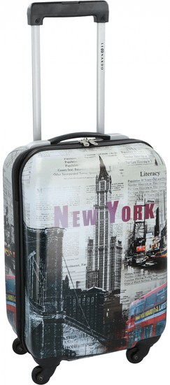 Leonardo leonardo kabinski kovček New York, 33 l - odprta embalaža