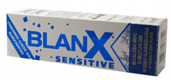 Blanx belilna zobna pasta za občutljive zobe, 75 ml
