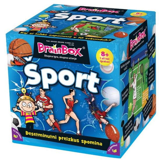 BRAINBOX družabna igra Šport 8+