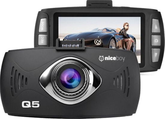 Niceboy avto kamera Q5 - odprta embalaža
