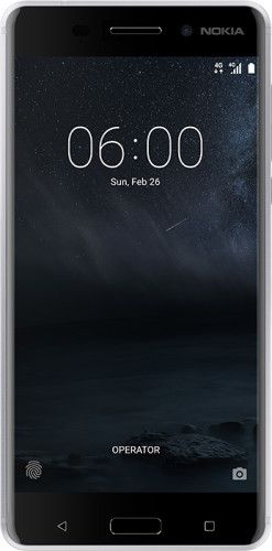 Nokia GSM telefon 6 Dual Sim, srebrn