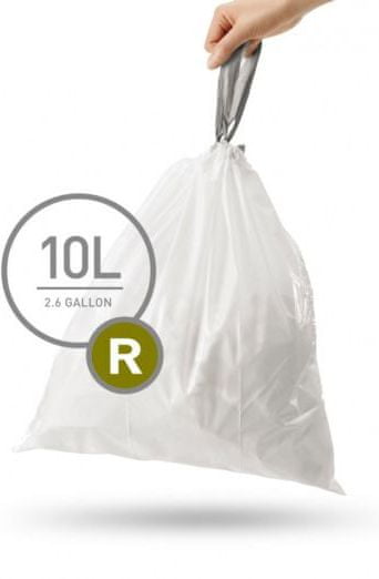 Simplehuman vreče za smeti tipa R (10 l), 60 kosov