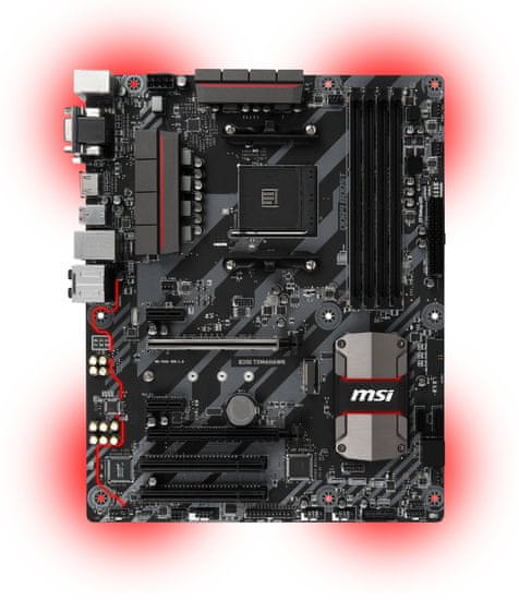 MSI matična plošča Tomahawk B350 AM4, ATX DDR4