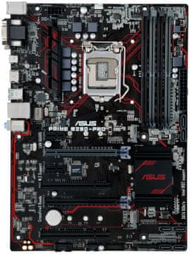 ASUS osnovna plošča MB PRIME B250-PRO, LGA 1151, DDR4, ATX