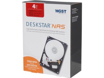 HGST trdi disk NAS 4TB, 7200 obratov SATA 3, 6Gb/s, 64MB