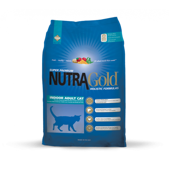 Nutra Gold mačja hrana za odrasle mačke Indoor, 3kg