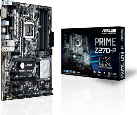 ASUS PRIME Z270-P - Intel Z270, DDR4, SATA3, USB3.0, HDMI, M.2, LGA1151 ATX
