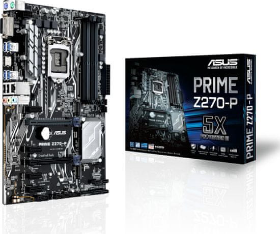 ASUS PRIME Z270-P - Intel Z270, DDR4, SATA3, USB3.0, HDMI, M.2, LGA1151 ATX