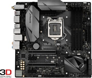 ASUS osnovna plošča MB STRIX Z270G GAMING, LGA 1151, DDR4, mATX