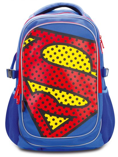 BAAGL šolski nahrbtnik s pončem Superman – POP