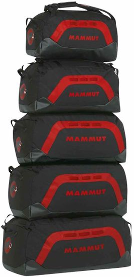 Mammut torba Cargon, črno-rdeča, 90L