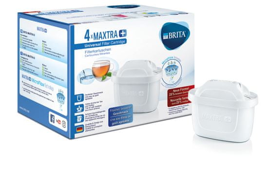 Brita MaxtraPlus filter za vodo, 4 kosi