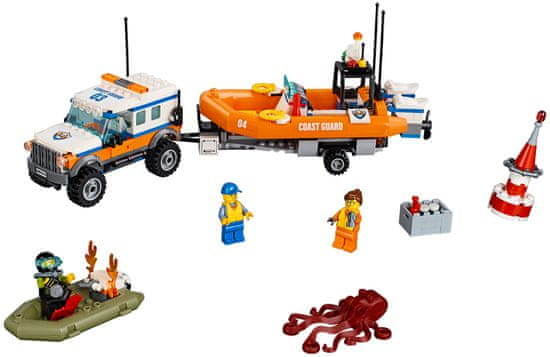 LEGO City Coast Guard 60165 Vozilo enote za intervencijo 4x4