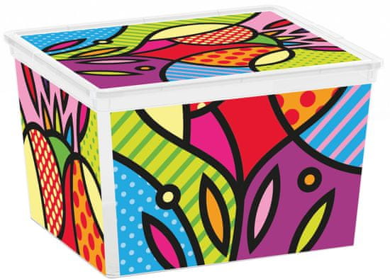 Kis škatla za shranjevanje C-Box Artists, Cube, 27 l