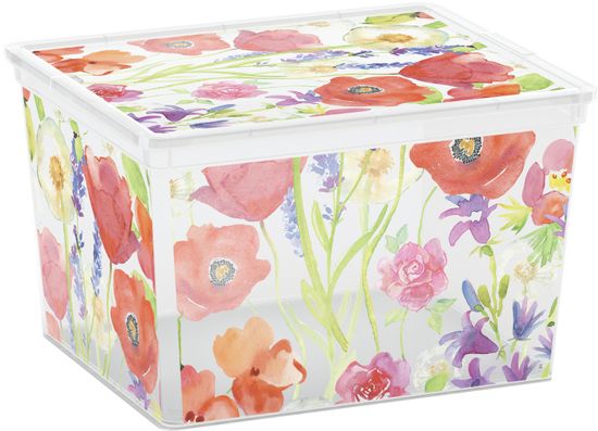 Kis škatla za shranjevanje C-Box Nature, Cube, 27 l