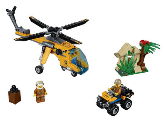 LEGO City Jungle Explorers 60158 Nakladalni helikopter