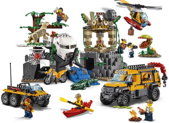 LEGO City Jungle Explorers 60161 Raziskovanje v džungli