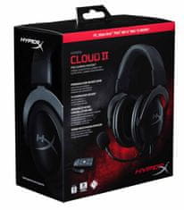 HyperX slušalke z mikrofonom HyperX Cloud II, metal črne