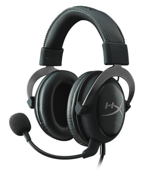 Kingston slušalke z mikrofonom HyperX Cloud II, metal črne - odprta embalaža