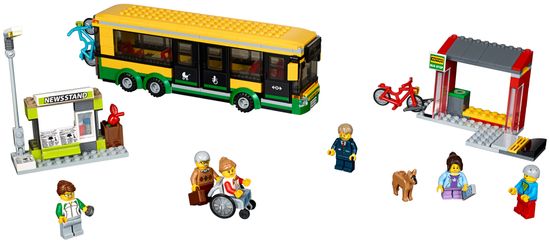 LEGO City Town 60154 Avtobusna postaja