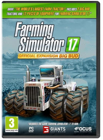 Focus Farming Simulator 2017 – dodatek Big Bud (PC)