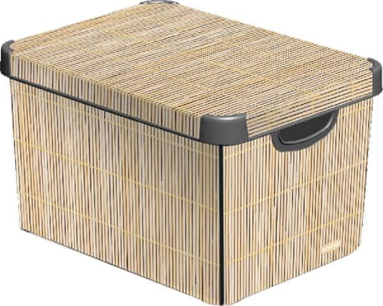 Curver škatla za shranjevanje Bamboo, 25 l