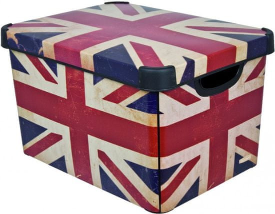 Curver škatla za shranjevanje British Flag, 25 l