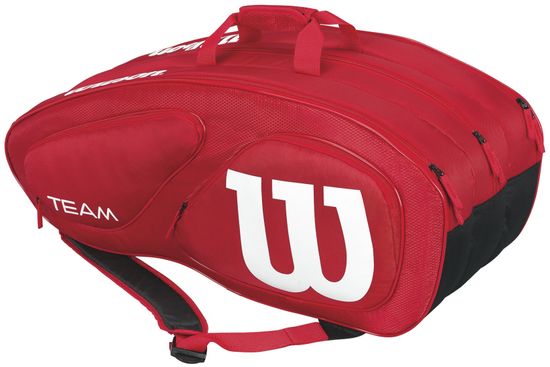 Wilson teniška torba Team II 12Pk Bag Red