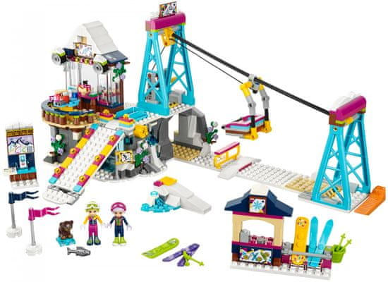 LEGO Friends 41324 Zimsko letovišče - odprta embalaža