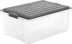 Rotho škatla za shranjevanje Compact, 38 l, siva