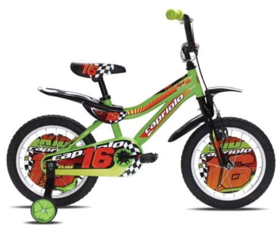 Capriolo otroško kolo BMX Kid 16'', zeleno