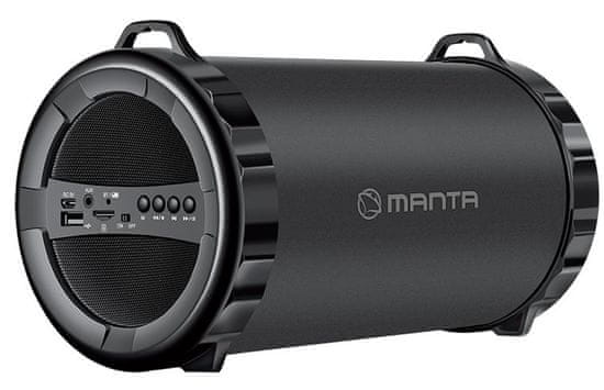 Manta prenosni Bluetooth zvočnik PIPE SPK-204FM - Odprta embalaža