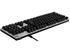 Logitech G413 gaming mehanska tipkovnica, Romer-G, srebrna (920-008476)