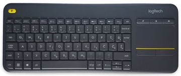 Logitech tipkovnica K400 Plus Wireless, Unifying, črna, SLO - Odprta embalaža