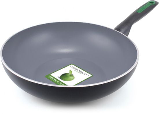 GreenPan wok, črn