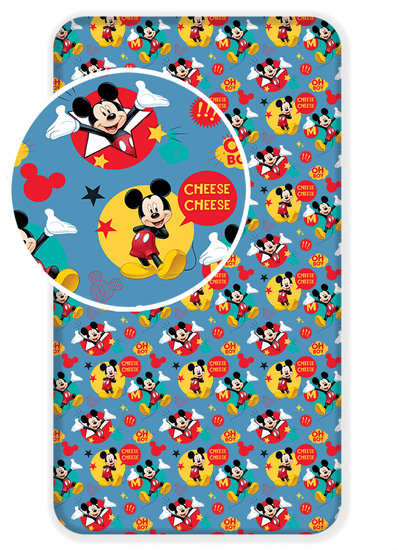 Jerry Fabrics prevleka za vzmetnico Mickey 2017 90x200 cm