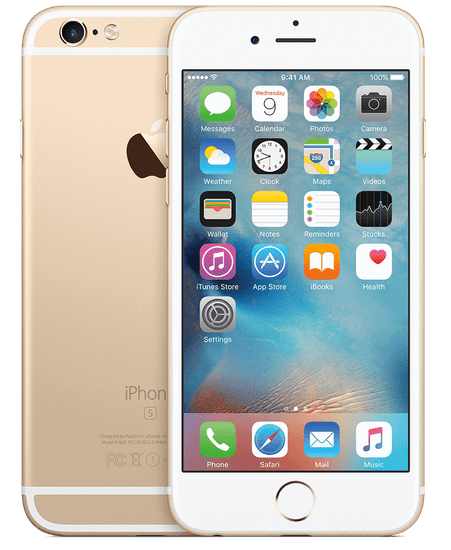 Apple iPhone 6S Plus, 128 GB, zlat