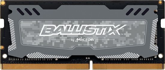 Crucial pomnilnik (RAM) Ballistix Sport LT 8GB DDR4, SODIMM, CL16 (BLS8G4S26BFSD)