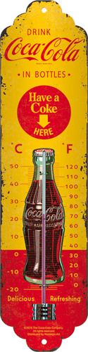 Postershop termometer Coca-Cola