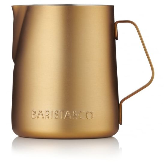 BARISTA&CO lonček za penjenje mleka 350 ml Electric Gold