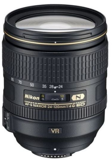 Nikon Nikkor AF-S 24-120 mm f/4G ED VR objektiv